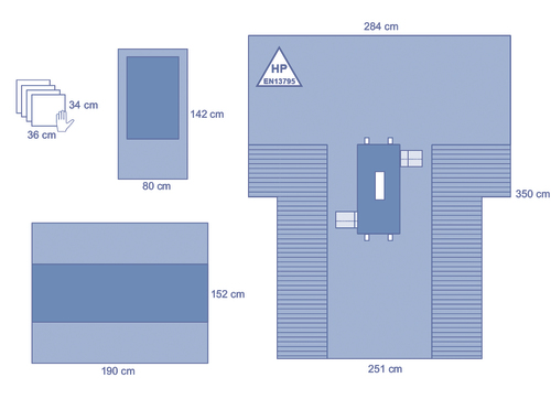 Neuro Surgery Drapes - Individual Drapes - Surgical Drapes - Products